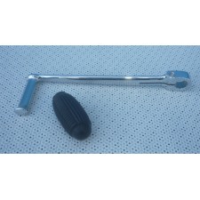 GEAR LEVER CHROME - JAWA PERAK + 250/353 + 350/354 KYVACKA (TWO LEVER FIRST TYPE) - SLOVAKIA MADE
